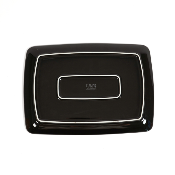 Jasper - Vierkant bord - 34 x 24 cm - Afbeelding 2