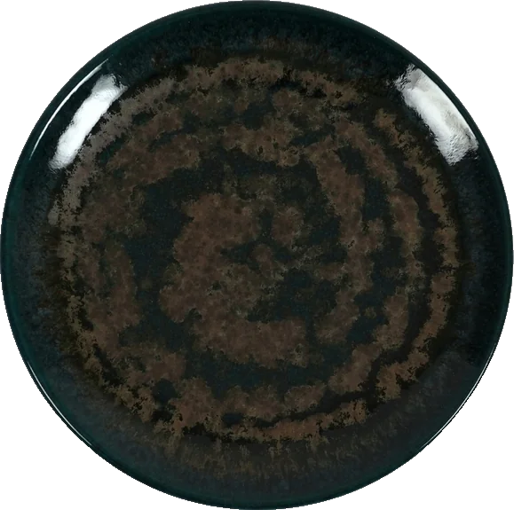 Nero Green dessertbord van boven